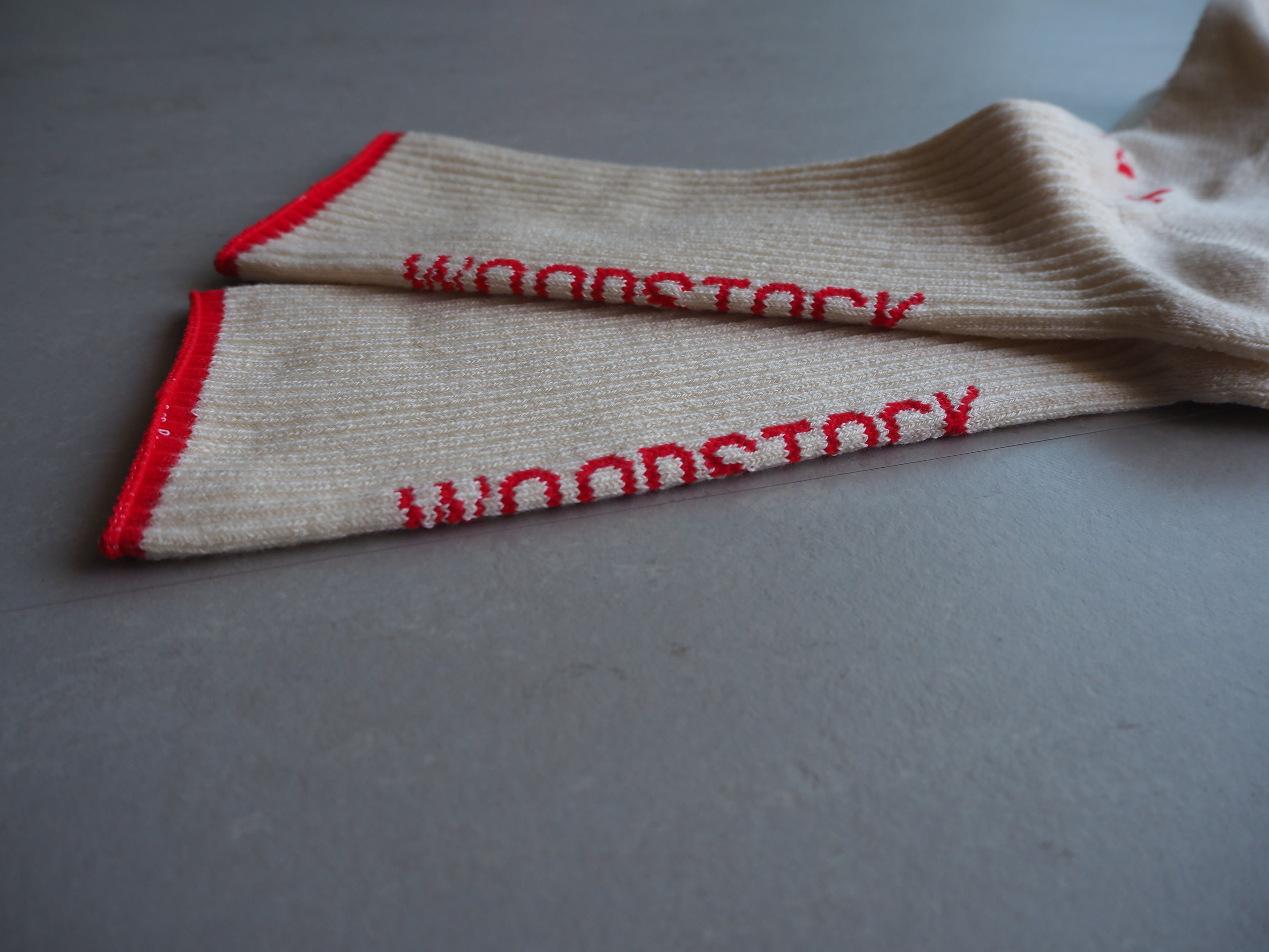 Stock Sock＋ WOOL×COTTON ～谷澤ウッドストック ver.～ / Crew ［メリノウール/ジャスパー×コットン/アルティメイトピマ］　