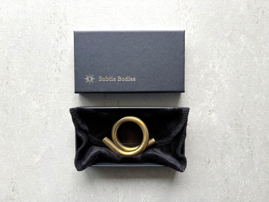 Brass Incense Holder (ii)　