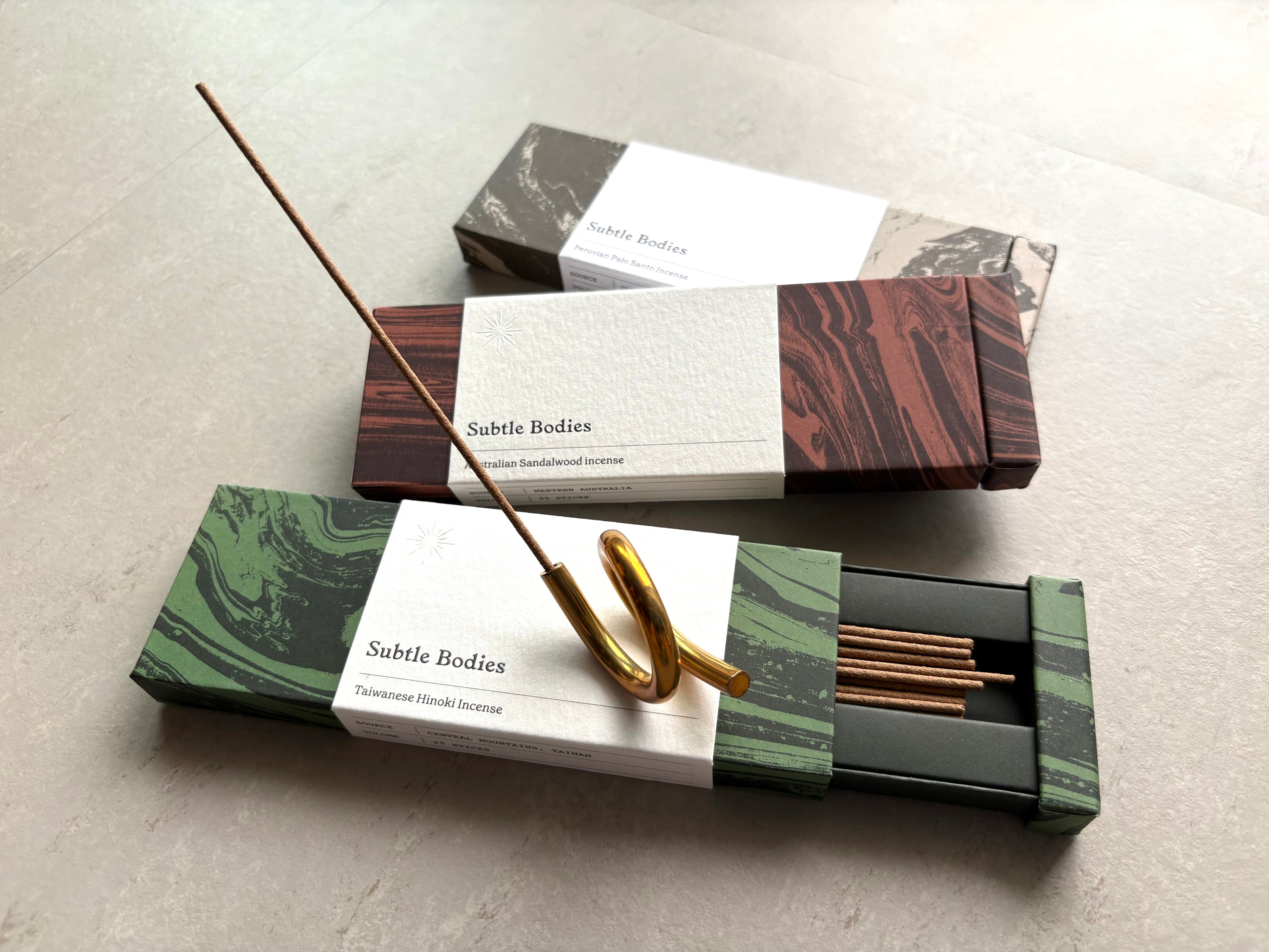 Brass Incense Holder (ii)　