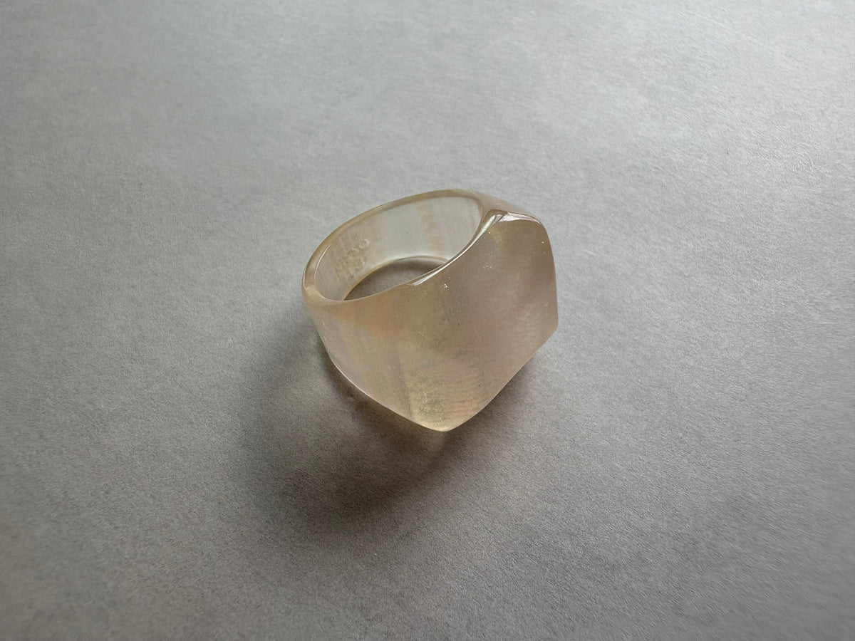 Dirocca Ring S2 ＜L37 white lame＞