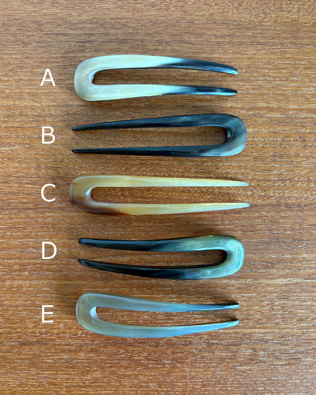 Hair U-comb French hairpin small